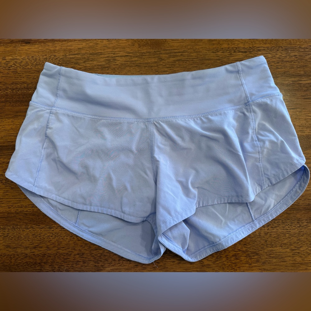 Lululemon Speed Up Shorts
Women’s 2 Purple Lavender 
Athletic Running